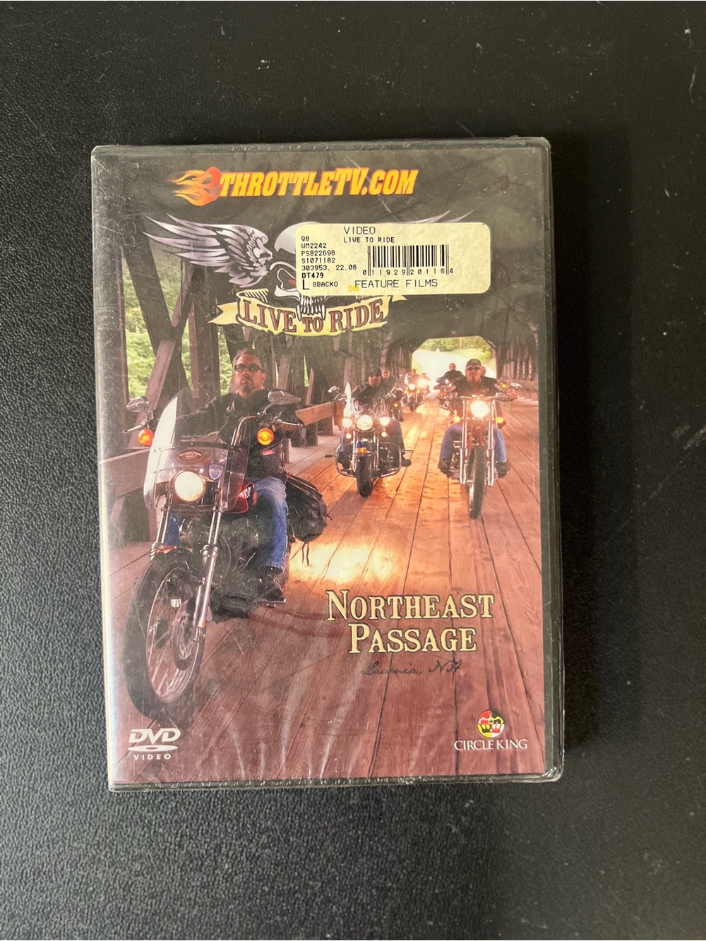 Live To Ride:  Northeast Passage - Laconia Rally ( DVD, 2009) New Sealed